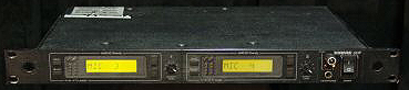 SHURE UHF MODEL U4D-UA DUAL RECEIVER